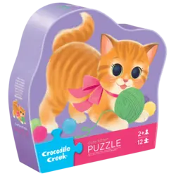 Crocodile Creek | Mini puzzle Adorables chatons 12 pièces