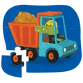 Crocodile Creek Crocodile Creek | Mini Puzzel  Constructie Truck 12 Stuks