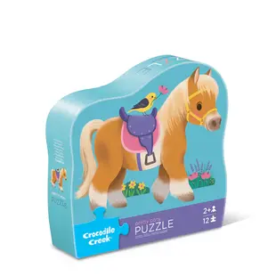 Crocodile Creek | Mini-Puzzle Pony 12 Teile