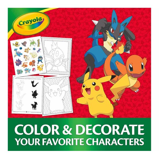 Crayola Crayola | Mal- und Stickerset Pokémon