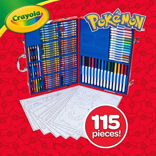 Crayola Crayola | Imagination Art Set Pokémon 115 Stuks
