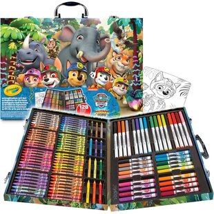Crayola | Kit artistique Imagination Paw Patrol 128 pièces