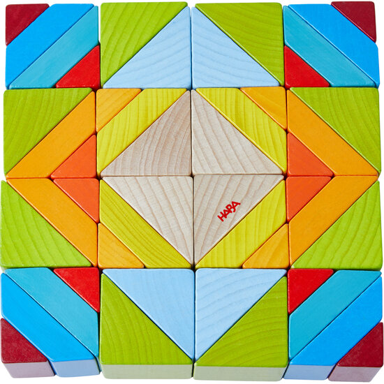 Haba Haba | Creatieve Bouwstenen Blokkenmozaïek