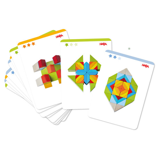 Haba Haba | Blocs de construction créatifs Mosaïque de blocs