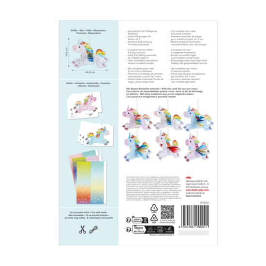 Haba Haba | Craft Set First Folding Unicorns
