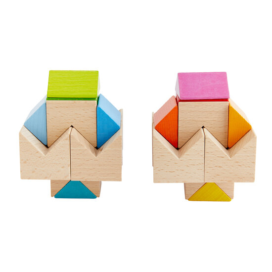 Haba Haba | Blocs de construction créatifs Polyvalence ludique colorée
