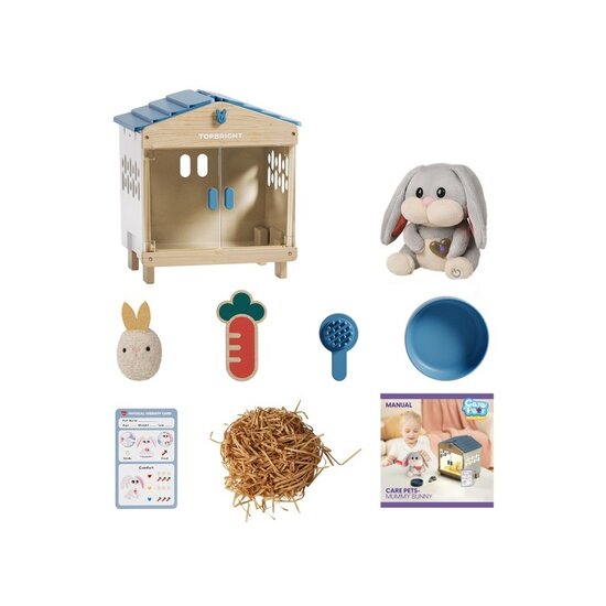 Topbright Topbright | Lernspielzeug Care Pets Mummy Bunny