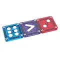 Magna-Tiles Magna-Tiles | Micromags  Learn  Numbers Ensemble de 56 pièces