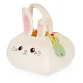 Legami Legami | Sac pour chasse aux œufs - Lapin - Joyeuses Pâques