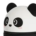 Legami Legami | Super süßer weicher Silikon-Stifthalter für den Tisch in Panda-Form