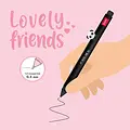 Legami Legami | Stylo gel - Lovely Friends - Panda