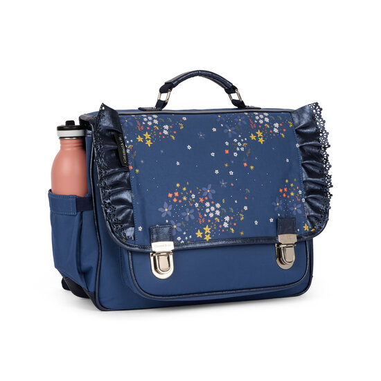 Caramel et Cie Caramel & Cie | Medium Boekentas Froufrous Stella Bleu
