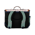 Caramel et Cie Caramel & Cie | Medium Boekentas Cartable Moyen Grey Skate