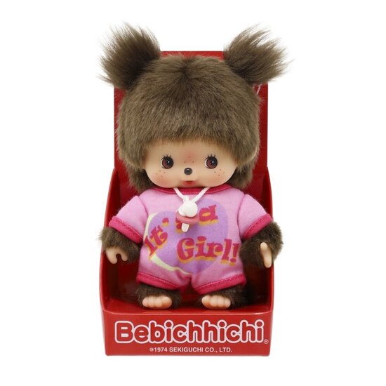 Monchhichi Monchhichi | Bebichhichi Romper It's a Girl 16cm