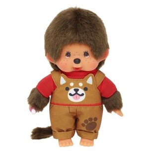 Monchhichi | Jungen-Latzhose mit Hundemotiv, 20 cm
