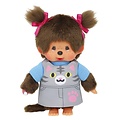 Monchhichi Monchhichi | Girl's Dress with Cat Design, 20cm