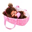 Monchhichi Monchhichi | Monchhichi In Draagmand 20 cm