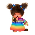 Monchhichi Monchhichi | Meisje In Regenboogjurk 20 cm
