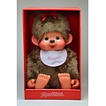 Monchhichi Monchhichi | Meisje Met Slab Roze 80cm