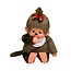 Monchhichi Monchhichi | Girl with Bib, Pink, 80cm