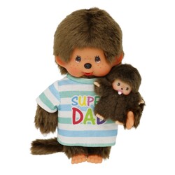 Monchhichi | Garçon Super Dad 20 cm