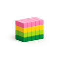 Pixio Pixio | Magnetische Blokken Abstract Series Tropic 60  Stuks