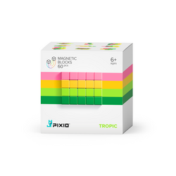 Pixio | Magnetische Blokken Abstract Series Tropic 60  Stuks