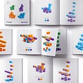 Pixio Pixio | Magnetische Blokken Story Series Mini Dinos 80 Stuks