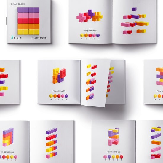 Pixio Pixio | Magnetic Blocks Abstract Series Pixoplasma 60 Pieces