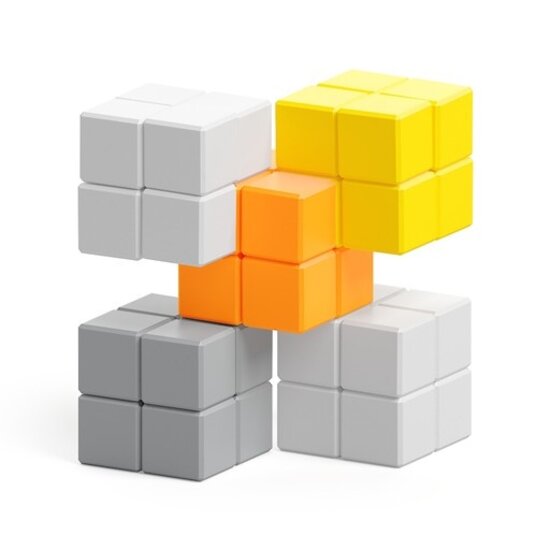 Pixio Pixio | Magnetische Blokken Abstract Series Retrofuturism 60 Stuks