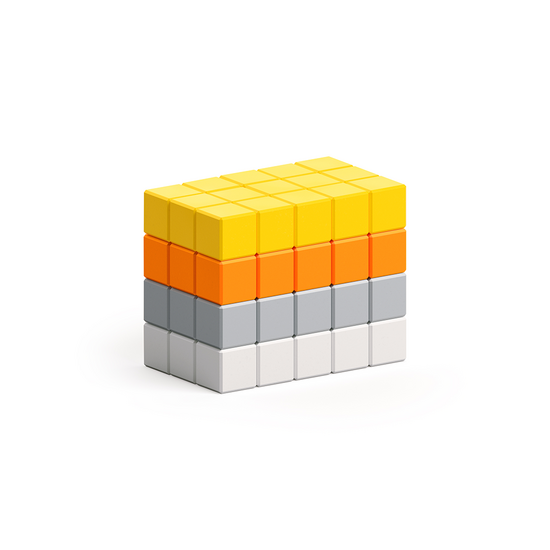 Pixio Pixio | Magnetic Blocks Abstract Series Retrofuturism 60 Pieces