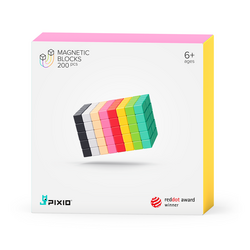 Pixio | Magnetic Blocks Design Series PIXIO-200 200 Pieces