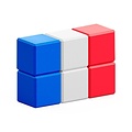Pixio Pixio | Magnetische Blokken Story Series Flags 111 Stuks