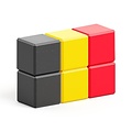 Pixio Pixio | Magnetische Blokken Story Series Flags 111 Stuks