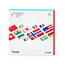 Pixio Pixio | Magnetische Blokken Story Series Flags 111 Stuks