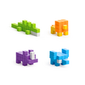 Pixio Pixio | Magnetische Blokken Story Series Mini Safari 137 Stuks