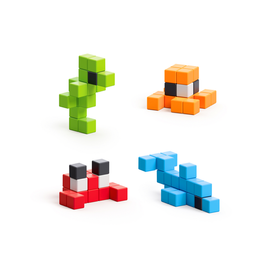 Pixio Pixio | Magnetische Blokken Story Series Mini Ocean 75 Stuks