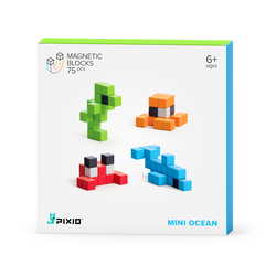 Pixio | Magnetic Blocks Story Series Mini Ocean 75 Pieces