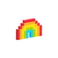 Pixio Pixio | Magnetische Blokken Story Series Rainbow  63 Stuks