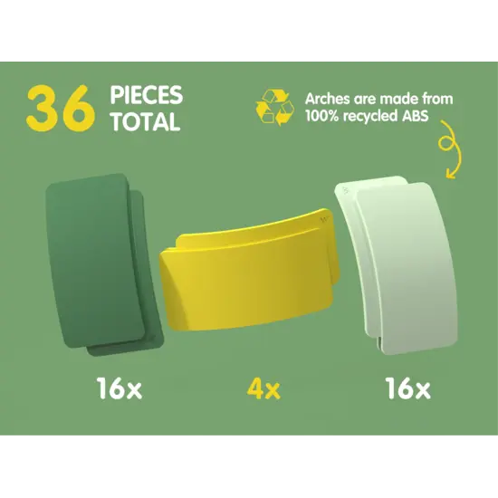 Waytoplay Waytoplay | Arches Creatorset 36pcs