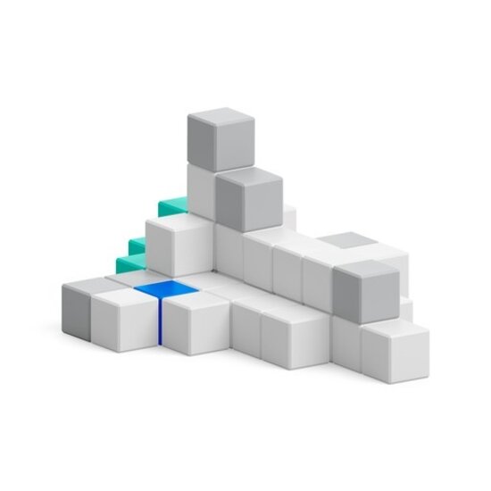 Pixio Pixio | Magnetic Blocks NASA Space Colony Outpost 60 Stuks