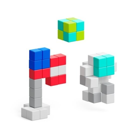 Pixio Pixio | Magnetic Blocks NASA Space Colony Outpost 60 Stuks