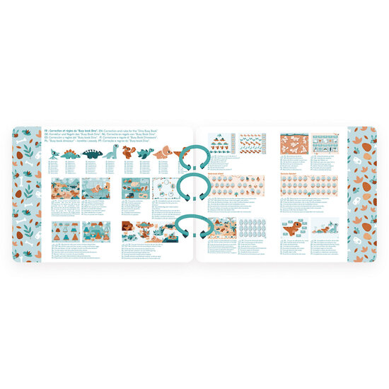 Janod Janod | Livre d'activités Busy Book Dino