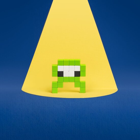 Pixio Pixio | Blocs magnétiques Story Series Mini Monsters Alienz, 26 pièces