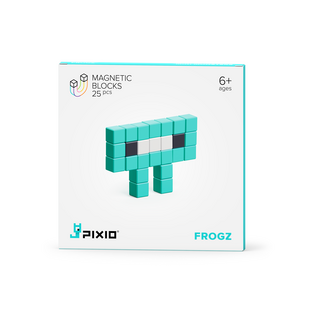 Pixio | Blocs magnétiques Story Series Mini Monsters Frogz, 25 pièces