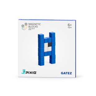 Pixio | Magnetic Blocks Story Series Mini Monsters Gatez 22-piece set
