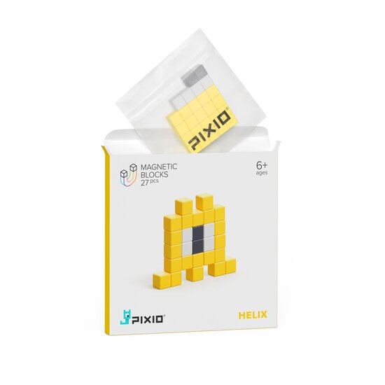 Pixio Pixio | Magnetic Blocks Story Series Mini Monsters Helix, 27-teilig