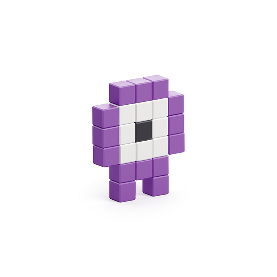Pixio Pixio | Magnetic Blocks Story Series Mini Monsters Iz, 23-teilig