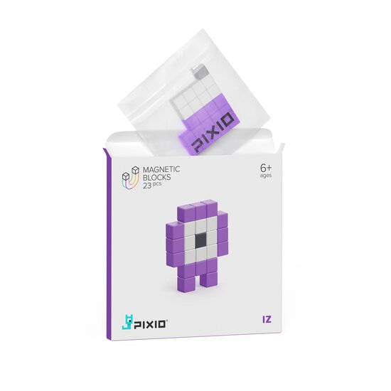 Pixio Pixio | Magnetic Blocks Story Series Mini Monsters Iz, 23-teilig