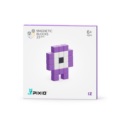 Pixio | Magnetic Blocks Story Series Mini Monsters Iz, 23-teilig